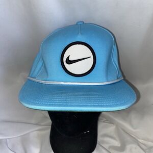 Nike True Retro 72 Aerobill Baltic Blue Rope Golf Snapback Hat DH1343 416